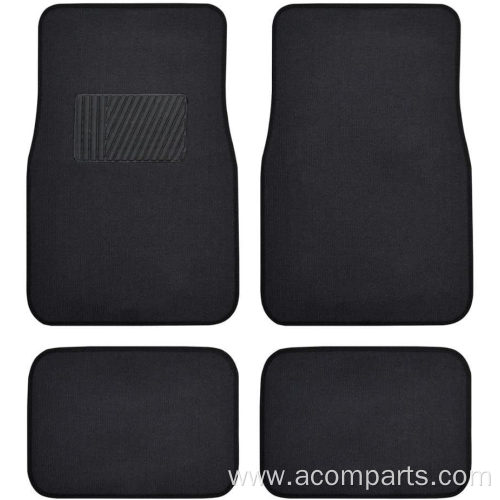 4-Piece Carpet Vehicle Floor Mats Premium Quality Classic